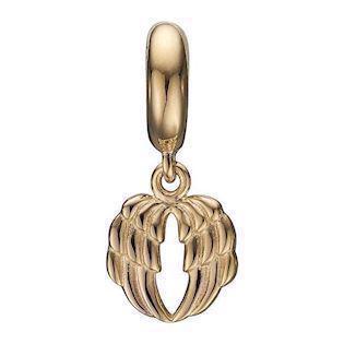 Christina Collect Gold-plated Open Angel Wings Hanging angel wings, model 623-G129